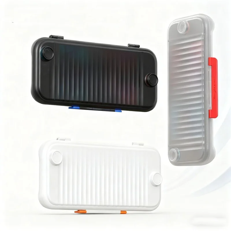 For Nintendo Switch 2 Game Console Hard Shell Case Translucent Matte PC Protective Storage Cover - White