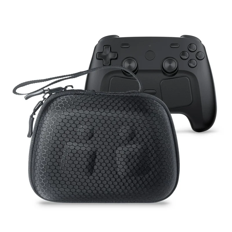 JYS SDM009 Controller Carrying Case for Steam Controller  /  Switch Pro  /  Switch 2 Pro  /  PS5  /  PS4  /  Xbox Hard EVA Travel Storage Bag - Black