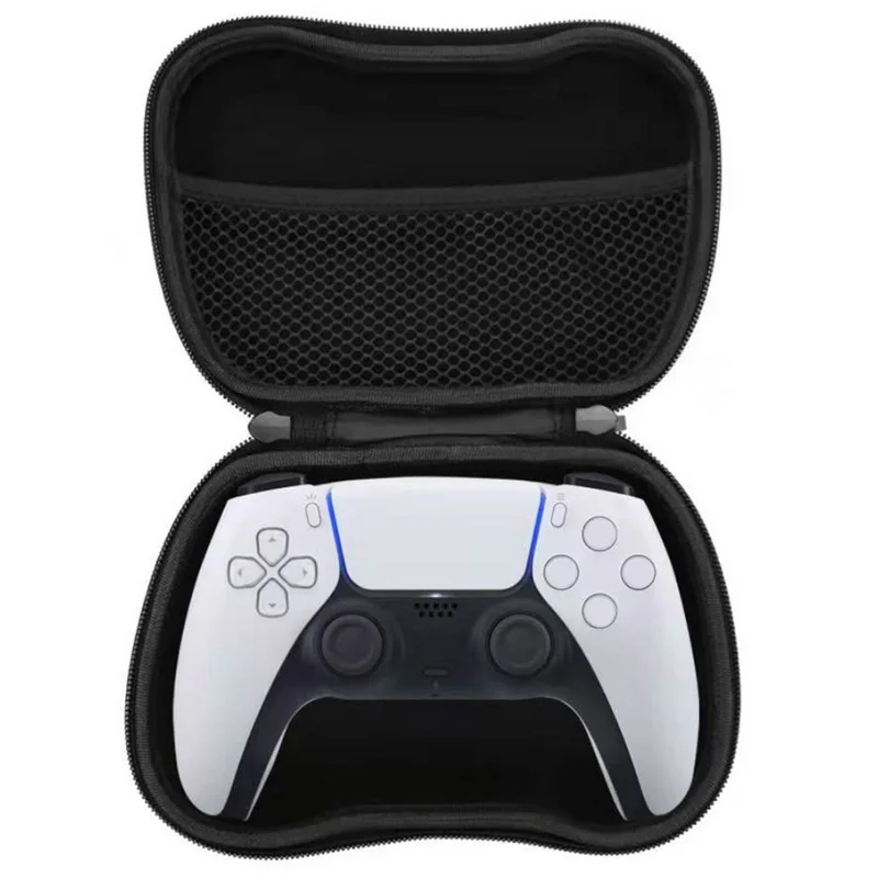Storage Pouch for Sony PlayStation 5 / Xbox Series X / Series S / Nintendo Switch Pro EVA Material Shockproof Portable Case - Black