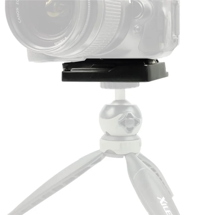Placa de liberación rápida QRA-635L para montaje en trípode de cámara SLR y DSLR