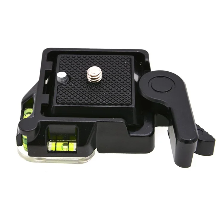 Base de montaje de plataforma de liberación rápida para trípode de cámara de vídeo Monopod Ball Head para cámara DSLR QR40 Tornillo 1/4
