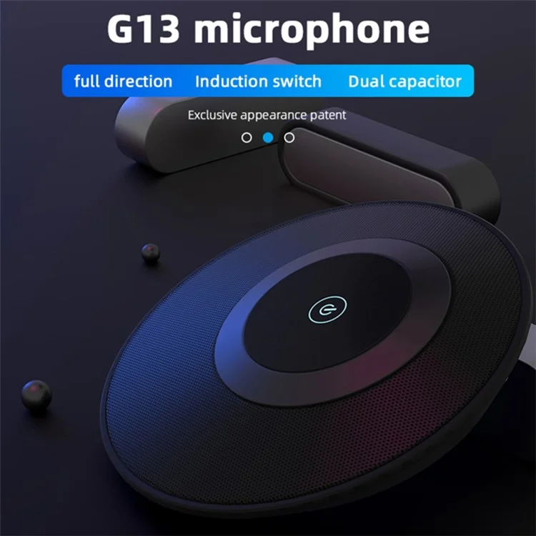 YANMAI G13 USB Laptop Desktop-Mikrofon Mini Studio Sprachmikrofon Ständer Rauschunterdrückung Mic