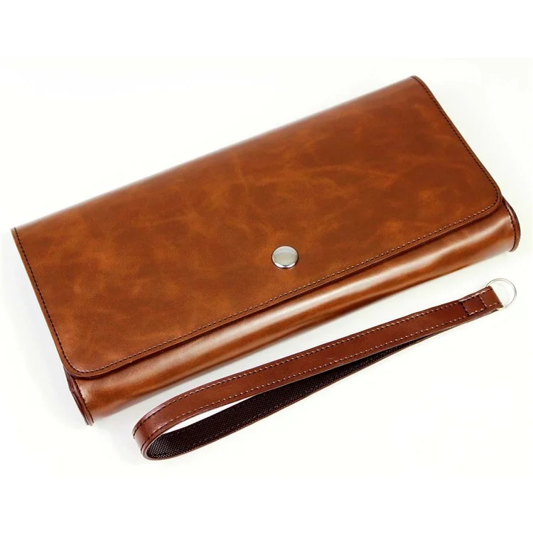 Pochette De Rangement De Protection En Cuir PU Portable Pochette Pour Commutateur Nintendo - Café