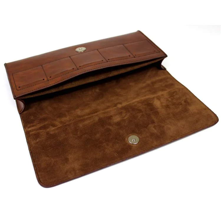 Pochette De Rangement De Protection En Cuir PU Portable Pochette Pour Commutateur Nintendo - Café
