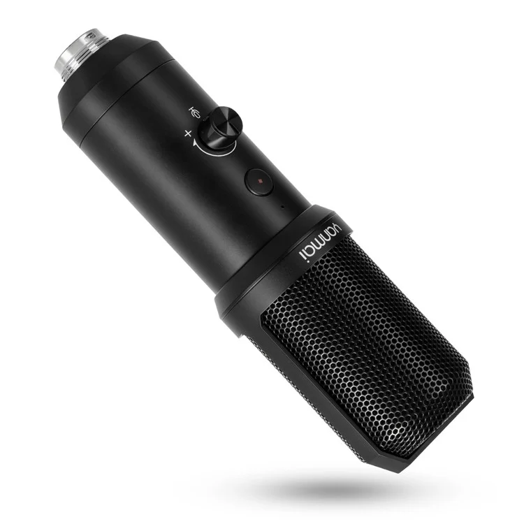 Yanmai Q10-B Enregistrement Professionnel De La Diffusion De Chant Studio Microphone USB Micro USB Avec Le Kit De Filtre POP De Montage De Choc