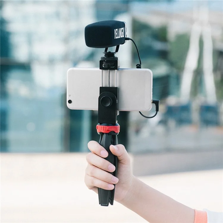 Yelangu Mic09 Professional en la Entrevista en la Cámara Gane Micrófono de 3,5 mm Enchufe de Audio Para la Cámara DSLR Vlog