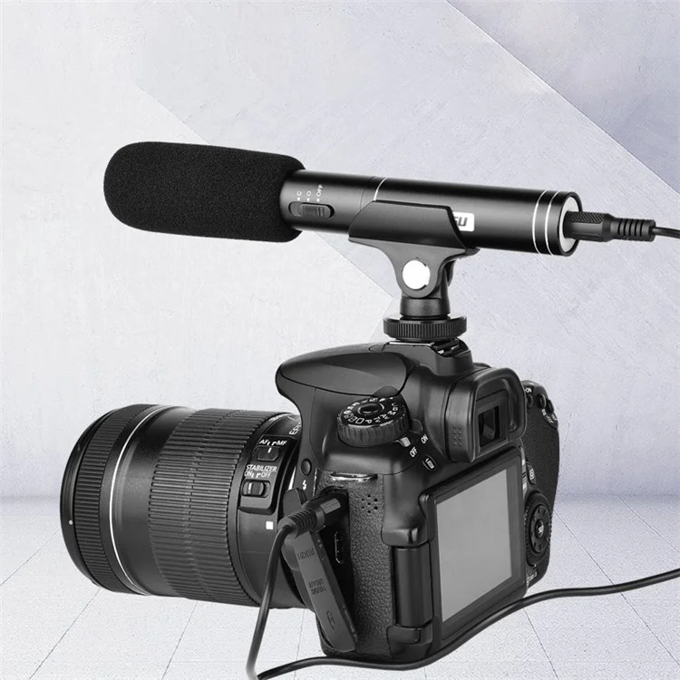 Yelangu Mic01 Micrófono de Condensador Para Voces de Grabación de Cámara Voice YouTube Tiktok