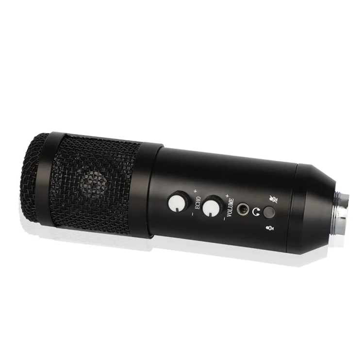E102/192K Trípode Micrófono de Condensador Cableado USB Profesional de Escritorio Cardioide para Grabación/Canto/Enseñanza/Juegos/Transmisión en Vivo