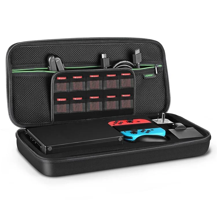 UGREEN Storage Bag Portable Case для Nintendo Switch Game Console Shockproof Box, размер L