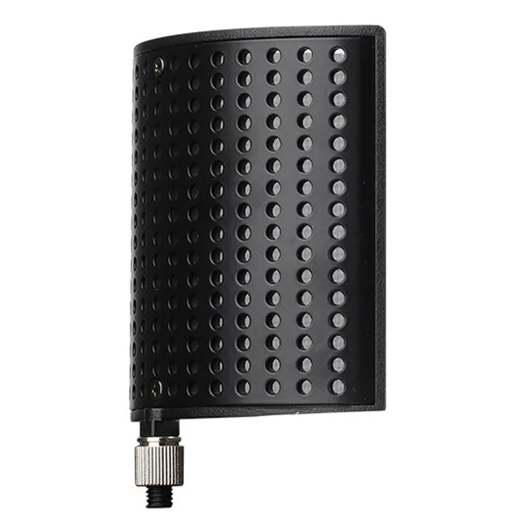 TEYUN PS-4 A-Style U-Shaped Steel Mesh Mic Shield Mask Pop Filter Microphone Windscreen Shield Mask Microphone Accessories for Vocal Recording/Videos/Live Streaming