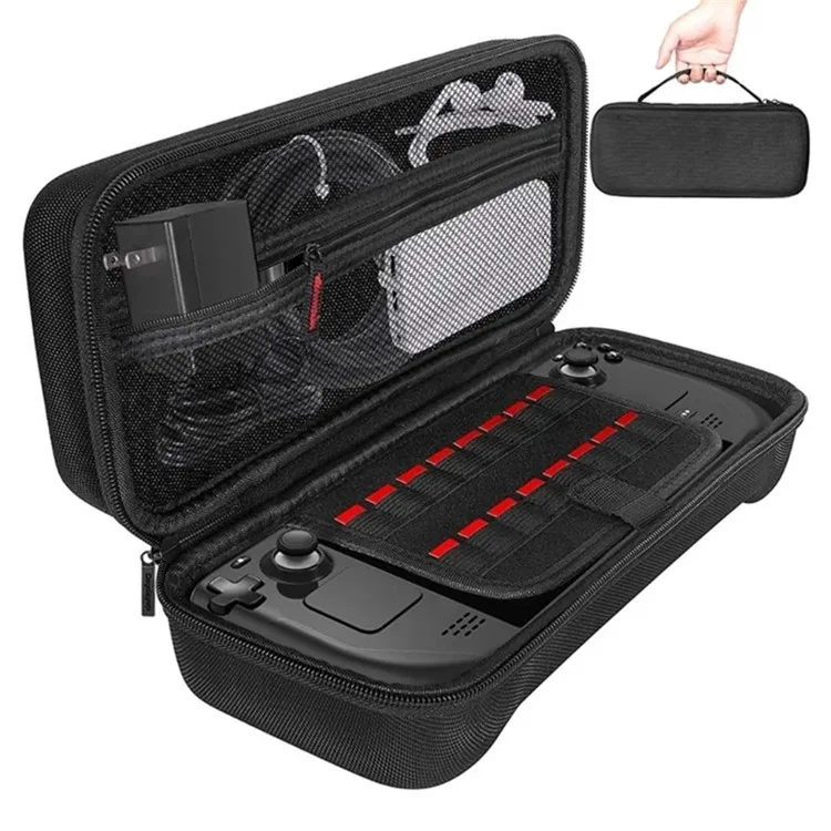 Pour la Console de Jeu de Pont Vapeur Sac de Rangement Portable Anti-rayures EVA Case de Transport EVA