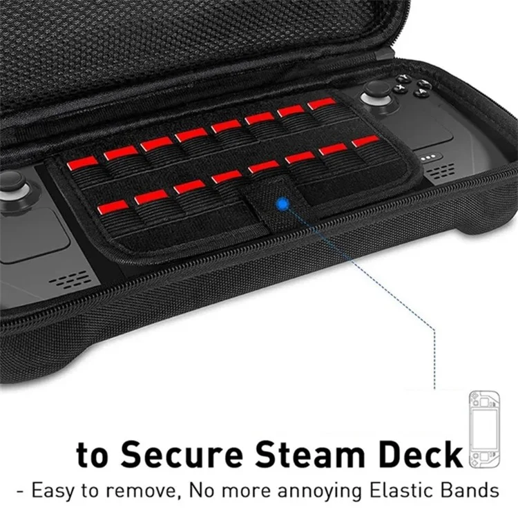 Funda de transporte antiarañazos para la consola portátil Steam Deck, de EVA