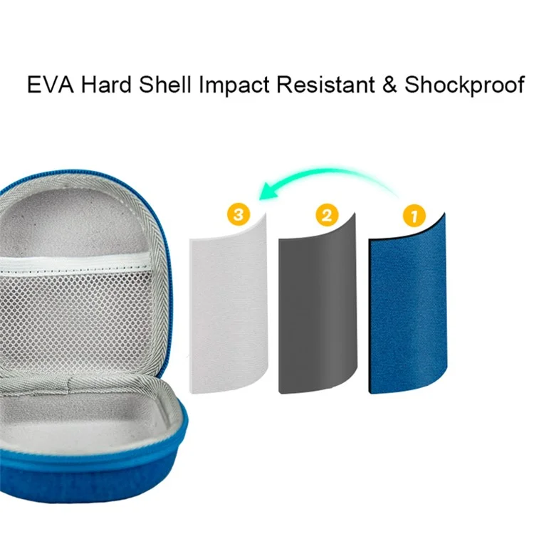 Para Tamagotchi Pix Virtual Pet Machine Storage Bag Portable Travel Bag Shockproof Case - Preto