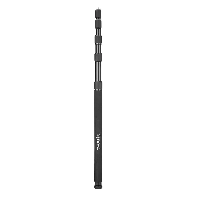 BOYA BY-PB25A Portable Handheld Microphone Boom Pole Aluminum Alloy Microphone Extension Rod