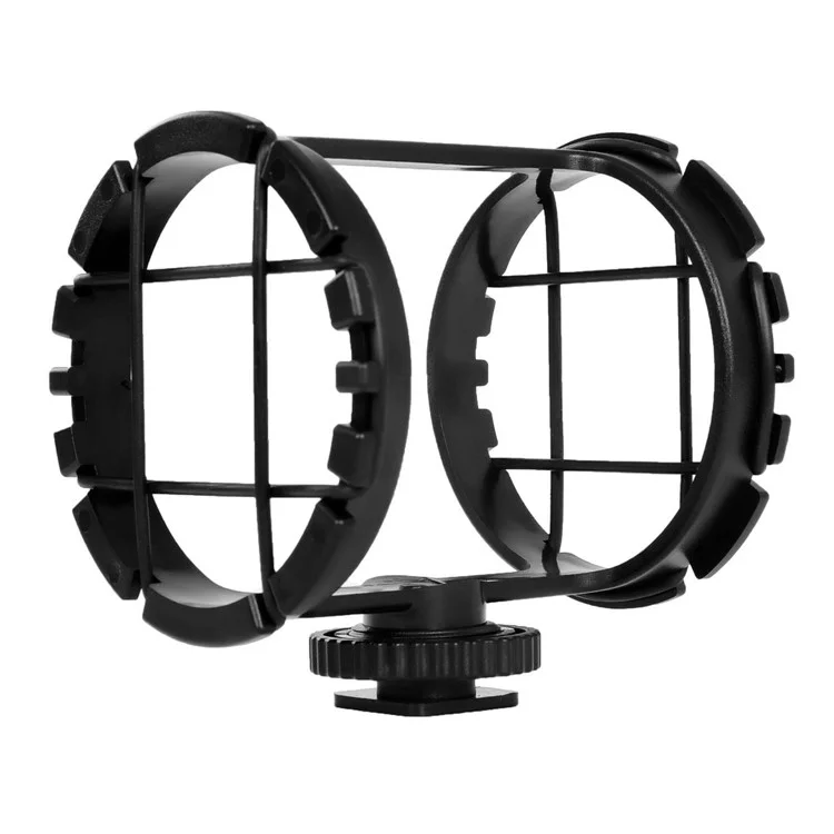 Boya BY-C03 Microphone Shock Mount Avec Une Chaussure Chaude de la Caméra Pour Les Accessoires de Caméra du Support de Micro 40 à 48 mm