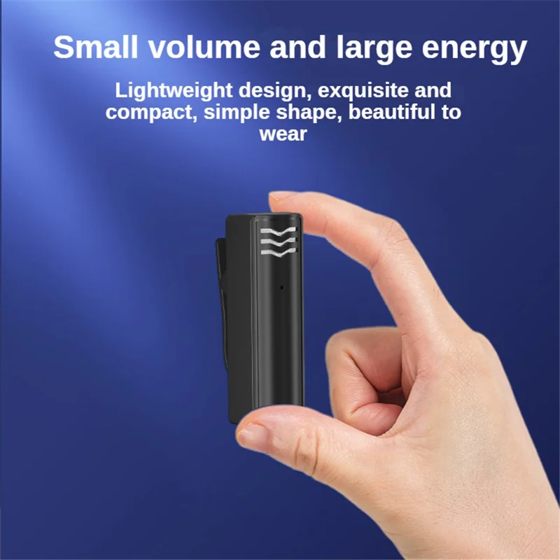 Transmisor inalámbrico de micrófono lavalier miniatura J60 + Receptor Micrófono lavalier portátil con conector Tipo-C