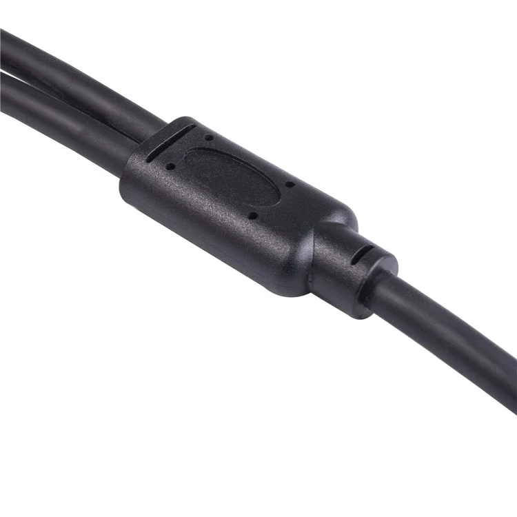 Cavo Audio da 6,35 mm Xlr Femmina da 3 Pin a Doppio Maschio 1 / Filo Convertitore Del Cavo Splitter TS Aux da 4 Pollici, 2m