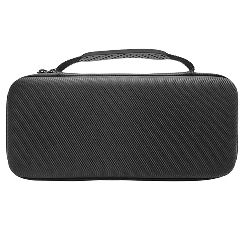 Pour la console de jeu ASUS ROG Ally Organisateur de sac de rangement Sac de rangement Nylon+EVA Coque rigide Sac de transport Accessoires de jeu - Noir