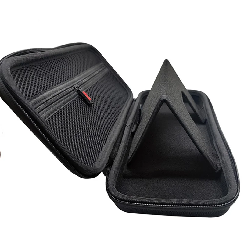 Pour la console de jeu ASUS ROG Ally Organisateur de sac de rangement Sac de rangement Nylon+EVA Coque rigide Sac de transport Accessoires de jeu - Noir