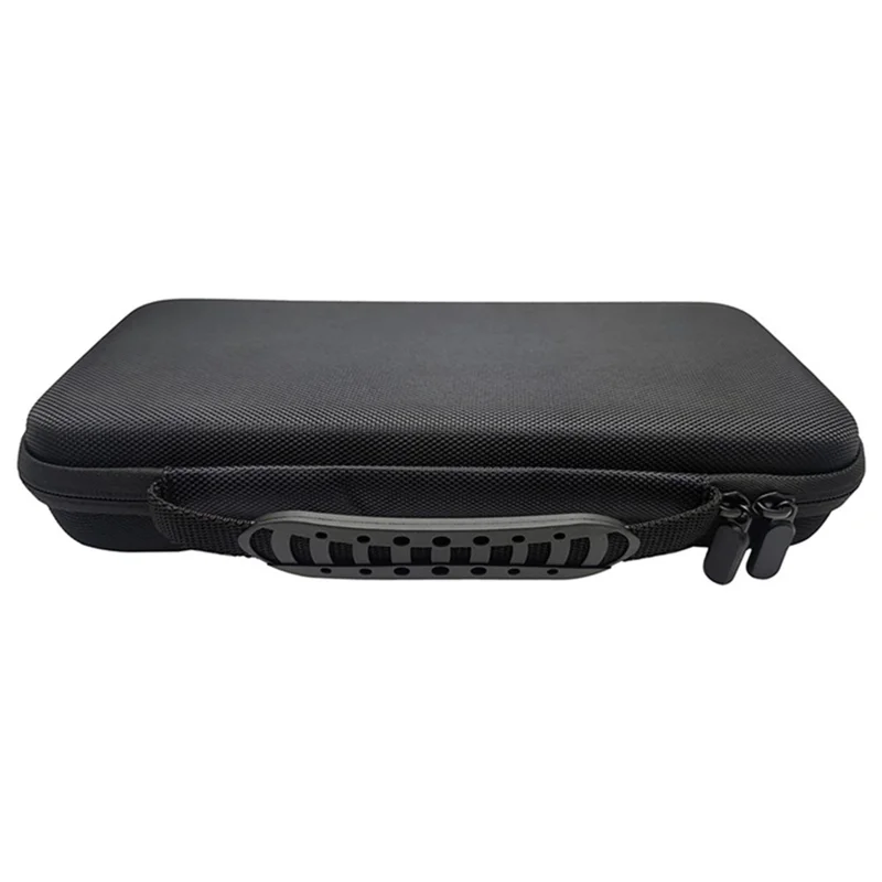 Pour la console de jeu ASUS ROG Ally Organisateur de sac de rangement Sac de rangement Nylon+EVA Coque rigide Sac de transport Accessoires de jeu - Noir
