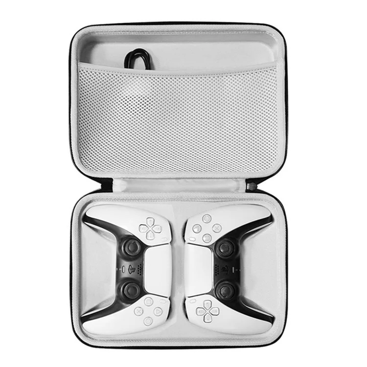 Для Sony PS5 Dual Gamepad Handbag Hard Shell Nylon Shockproof Game Controller Carrying Case
