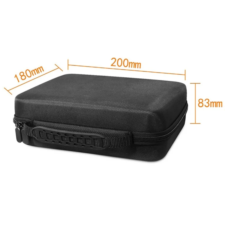 Для Sony PS5 Dual Gamepad Handbag Hard Shell Nylon Shockproof Game Controller Carrying Case