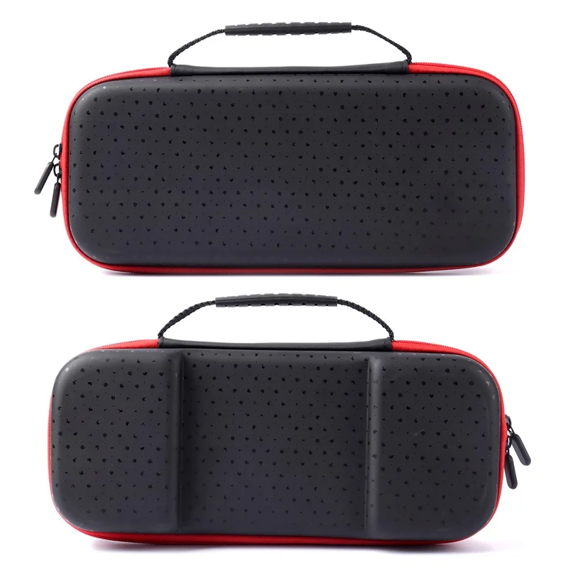 Для ASUS ROG Ally Game Console Storage Bag Portable Carrying Bag with Silicone Case Cover - Blue