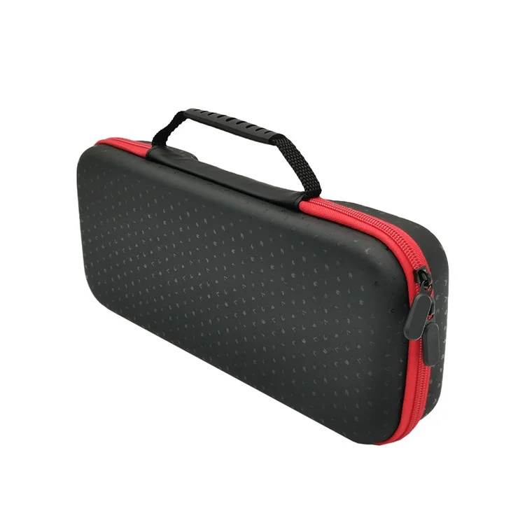 Für ASUS ROG Ally Game Console Aufbewahrungstasche, tragbare Tragetasche mit Silikonhülle - Lila