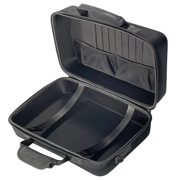 Funda rígida para Sony PS5 Slim, bolsa de transporte, bolsa de protección, organizador de accesorios de juego - Negro