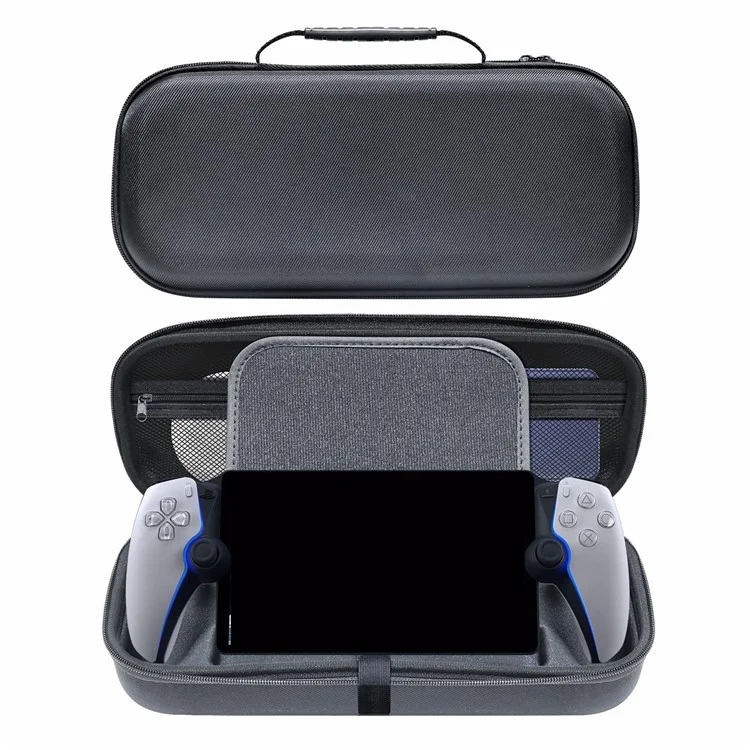 JYS-P5182 For Sony PS5 Portal Game Console Carrying Case EVA Hard Shell Pouch Handbag Storage Bag