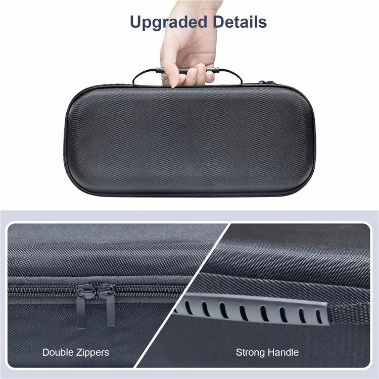 JYS-P5182 For Sony PS5 Portal Game Console Carrying Case EVA Hard Shell Pouch Handbag Storage Bag