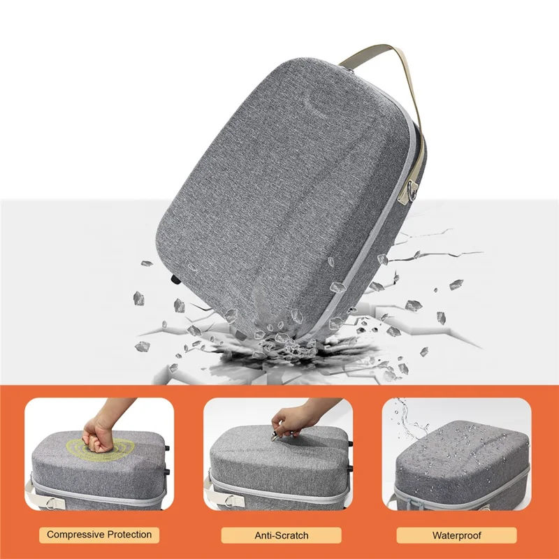 JYS JYS-P5168 для переносной сумки для хранения PS VR2 с застежкой-молнией и плечевым ремнем