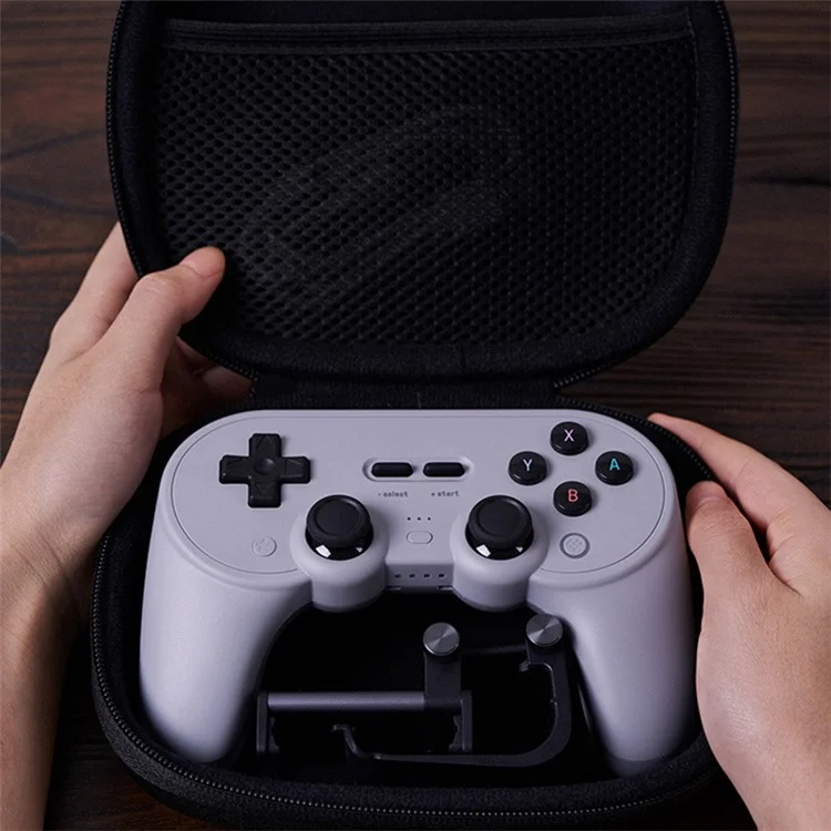 Funda dura de transporte 8BITDO para 8BitDo Pro2 / Switch / PS5 / PS4 / Xbox Caja de almacenamiento y estuche de viaje para el controlador de juegos