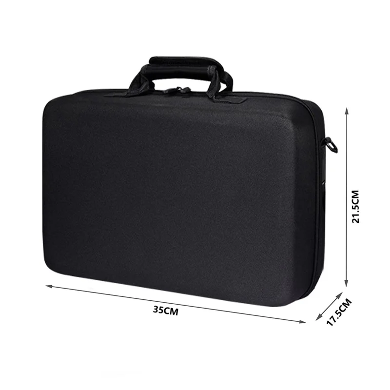GAMWING B06 für Sony PS5 Slim Game Console Aufbewahrungstasche EVA Schultertasche Handtasche - Schwarz