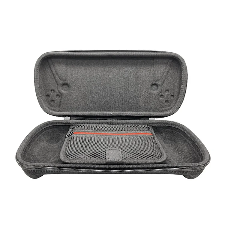 For PlayStation Portal Shockproof Storage Bag Game Console Carrying Case - Cross Texture PU Leather