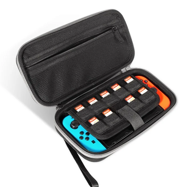 OIVO IV-SW117 For Nintendo Switch OLED Oxford Cloth Portable Hard Shell Travel Case
