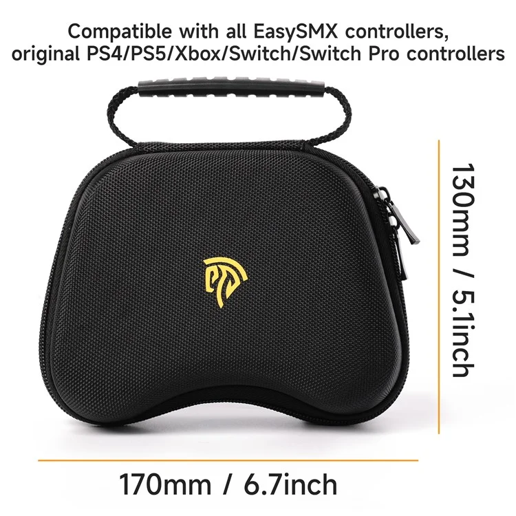 EASYSMX X15 Hardshell Storage Case Handheld Game Controller Carrying Bag Handbag