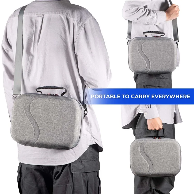 STARTRC GAMES 3.0 For Meta Quest 3 VR Hardshell Carrying Pouch Protection Bag Storage Case - Grey