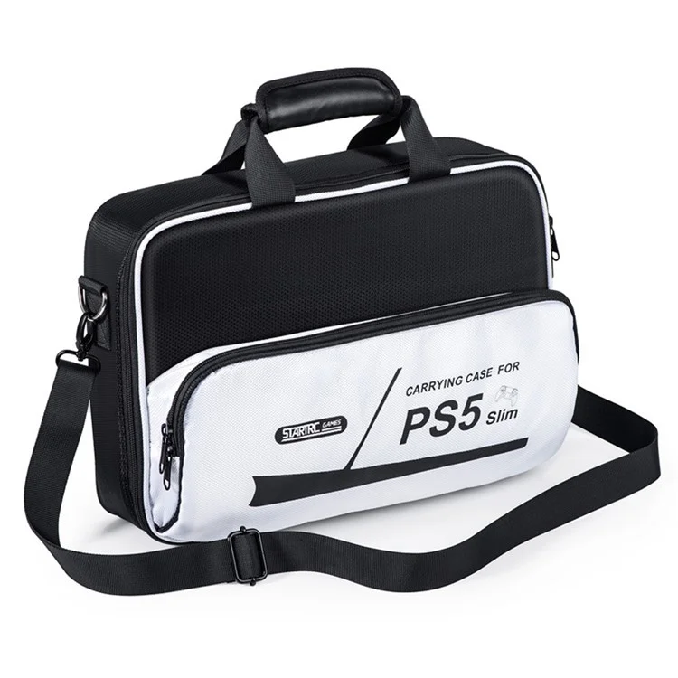 STARTRC GAMES Pour Sony PS5 Slim Sac de rangement pour console de jeu Sac bandoulière en toile Oxford