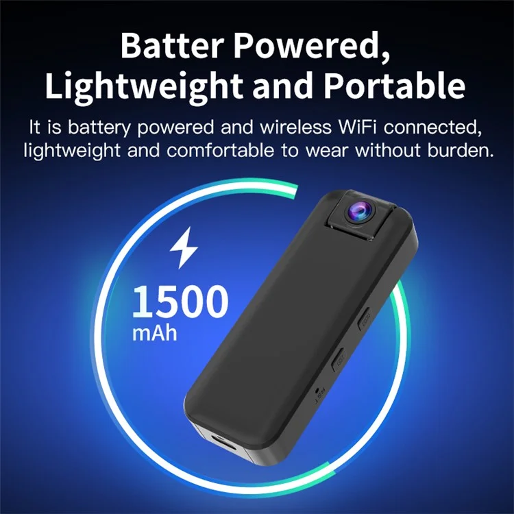 L15WIFI Outdoor Sports Video Recording Camera DV Rotatable Lens WiFi HD Infrared Night Vision Camera