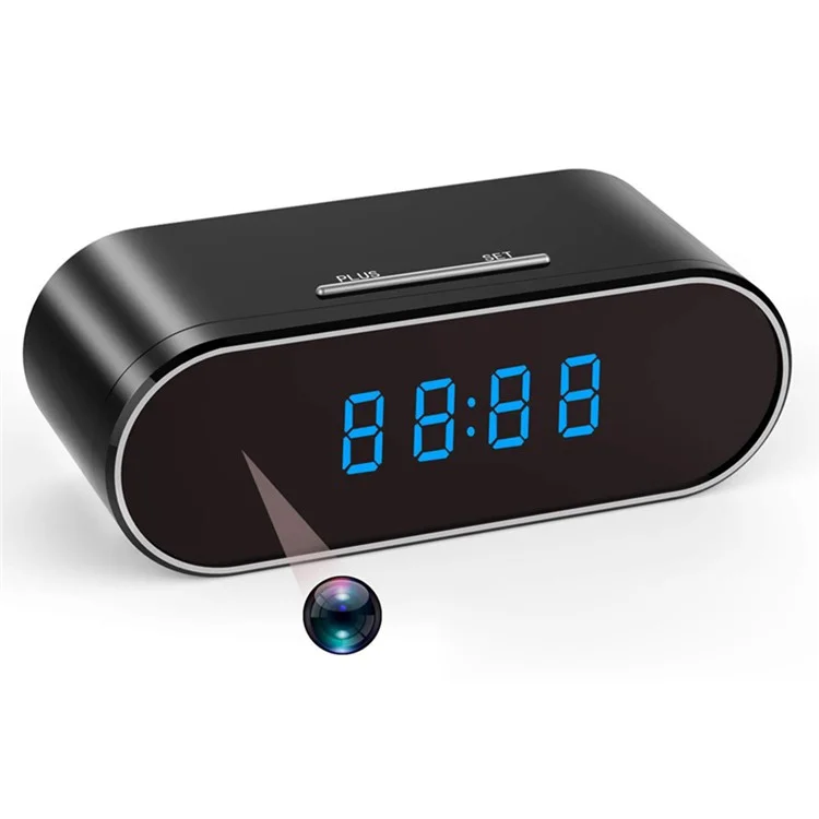 Caméra cachée avec réveil WiFi I4 1920x1080P Full HD Vision Nocturne