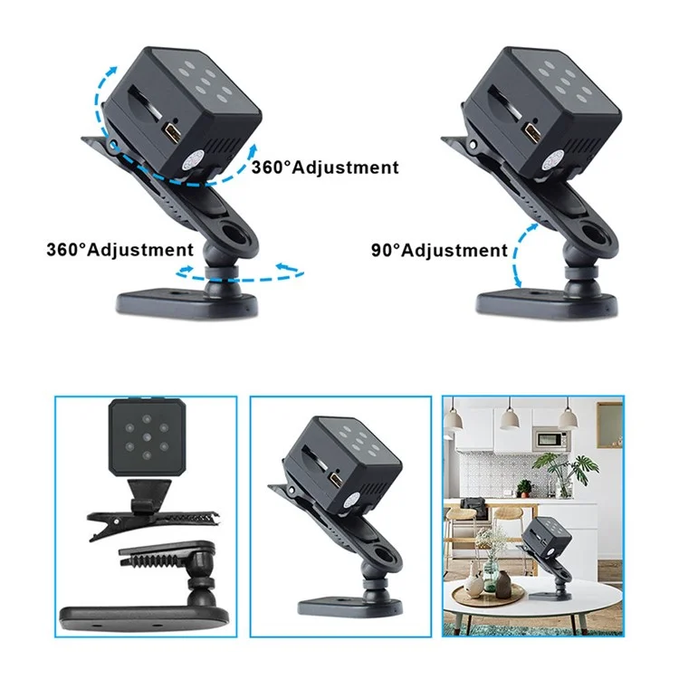 MD16 Hone Surveillance Camera Magnetic Design Motion Detection Night Vision Pet Baby Monitor