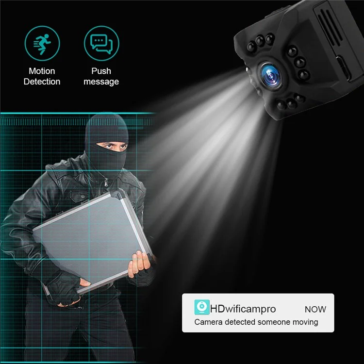 X5 Home Security Outdoor Sport Camera Motion Detection Mini Night Vision WiFi HD Camera