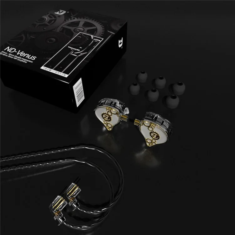 ND Venus Staccabile Auricolari Auricolari Industriali In-ear (senza Microfono) - Bianco