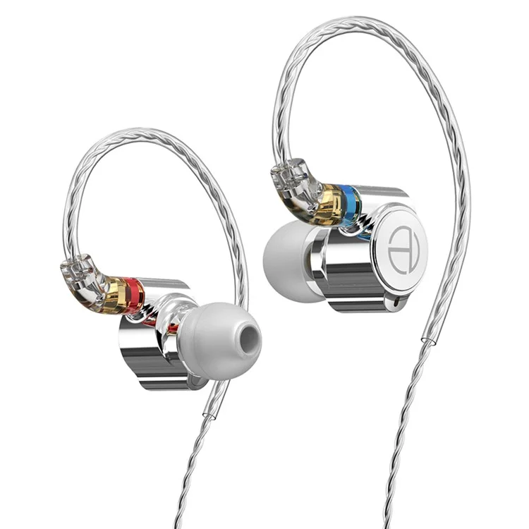 TRN TA1 Detachable 3.5mm Wired In-Ear Earphone MMCX Interface Heavy Bass Headset with Mic