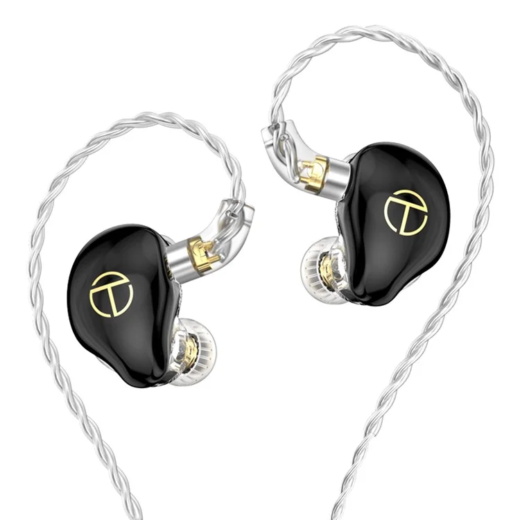 TRN ST7 Съемный 3,5-мм Проводной Наушники Hifi Music Hearset (без Микрофона) - Черный