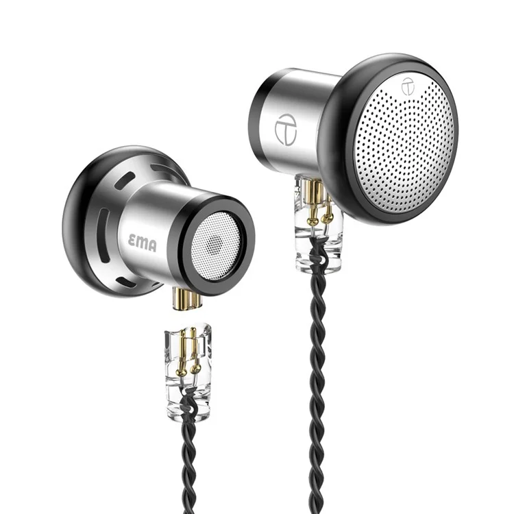 TRN EMA Auriculares de la Unidad Dinámica de 14,2 mm de 3,5 mm Desacoplable de 3,5 mm Auriculares Sin Micrófono Sin Micrófono
