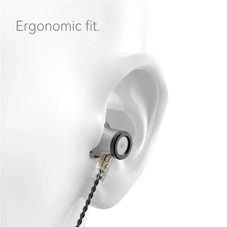 TRN EMA Auriculares de la Unidad Dinámica de 14,2 mm de 3,5 mm Desacoplable de 3,5 mm Auriculares Sin Micrófono Sin Micrófono