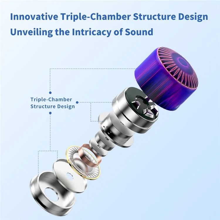 TRN Jellyfish Detachable 2.5+3.5+4.4mm Wired In-Ear Earphone HiFi Music Running Headset with Mic