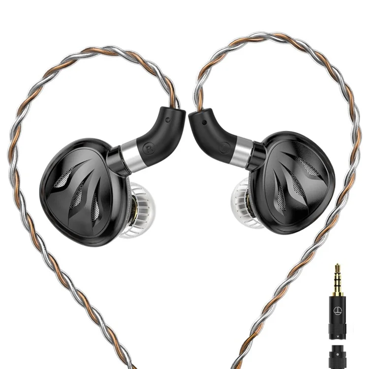 TRN Rosefinchable Desechable de 3.5 mm en el Oído Aurel Hifi Auricular de 12 mm Auriculares Magnéticos Planos